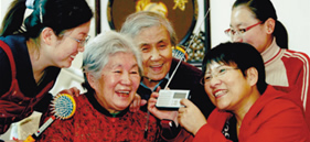 照顾老人